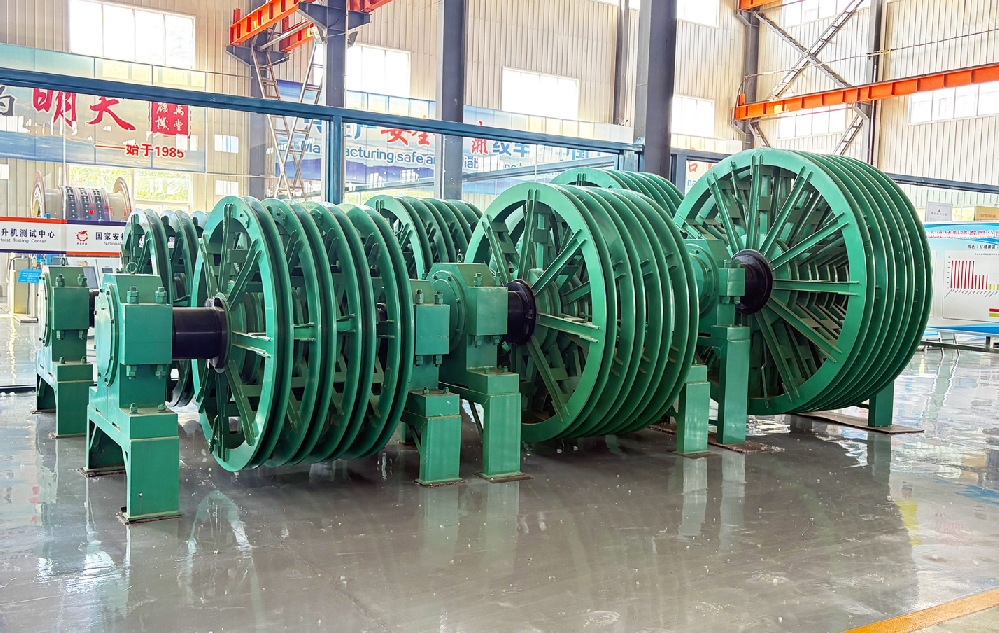 多绳摩擦式提升机天轮